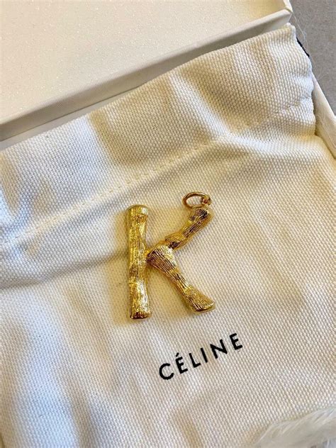 celine bamboo necklace|real real celine necklaces.